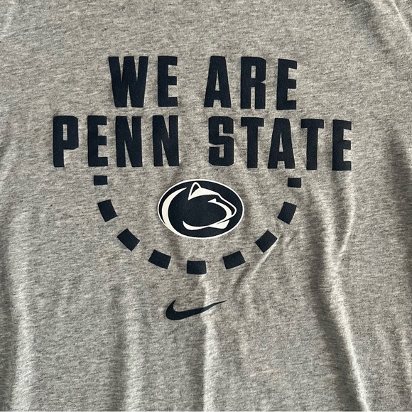 Nike Penn State T Shirt Grey Mens Small - Picture 4 of 5